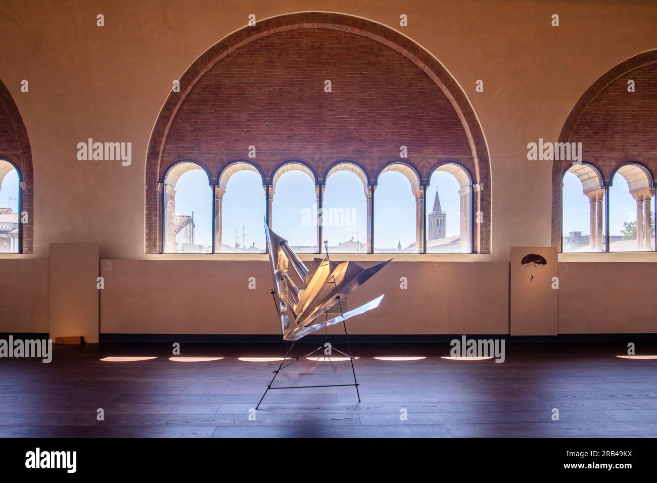 Diego Perrone, untitled, 2009, PART Museum, Palazzo dell'Arengo, Rimini, Emilia Romagna, Italy Stock Photo