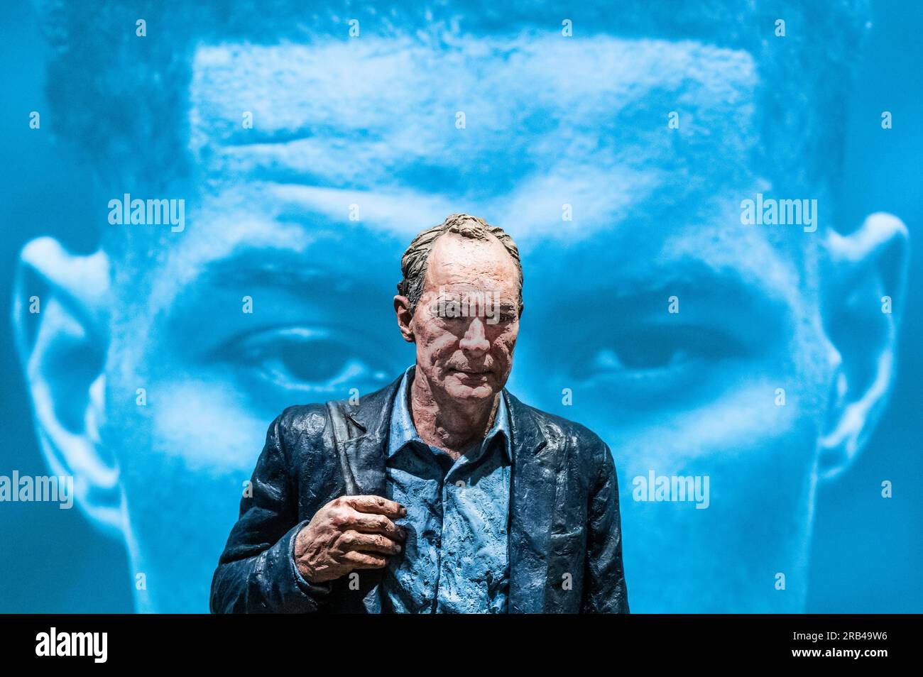 London, UK. 7th July, 2023. Sir Tim BernersLee by Sean Henry with