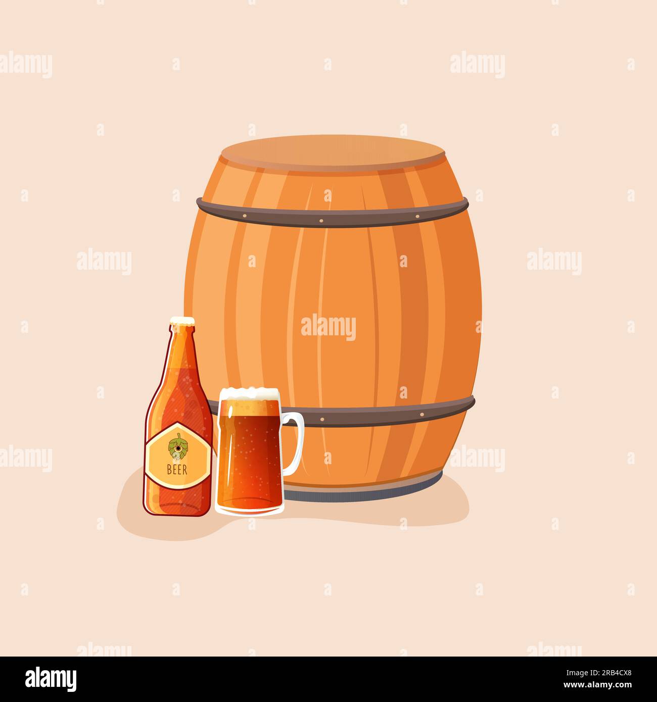 st patricks day clip art beer keg