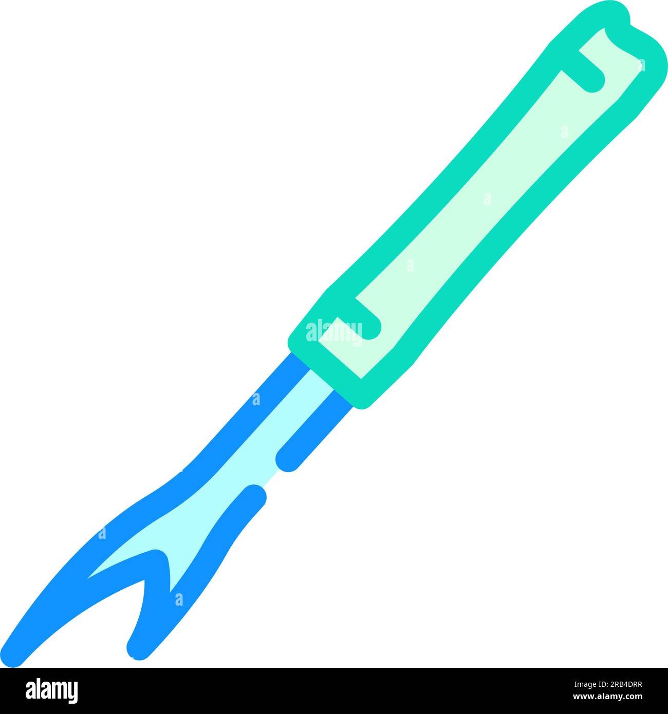 stitch ripper knitting wool color icon vector illustration Stock Vector ...