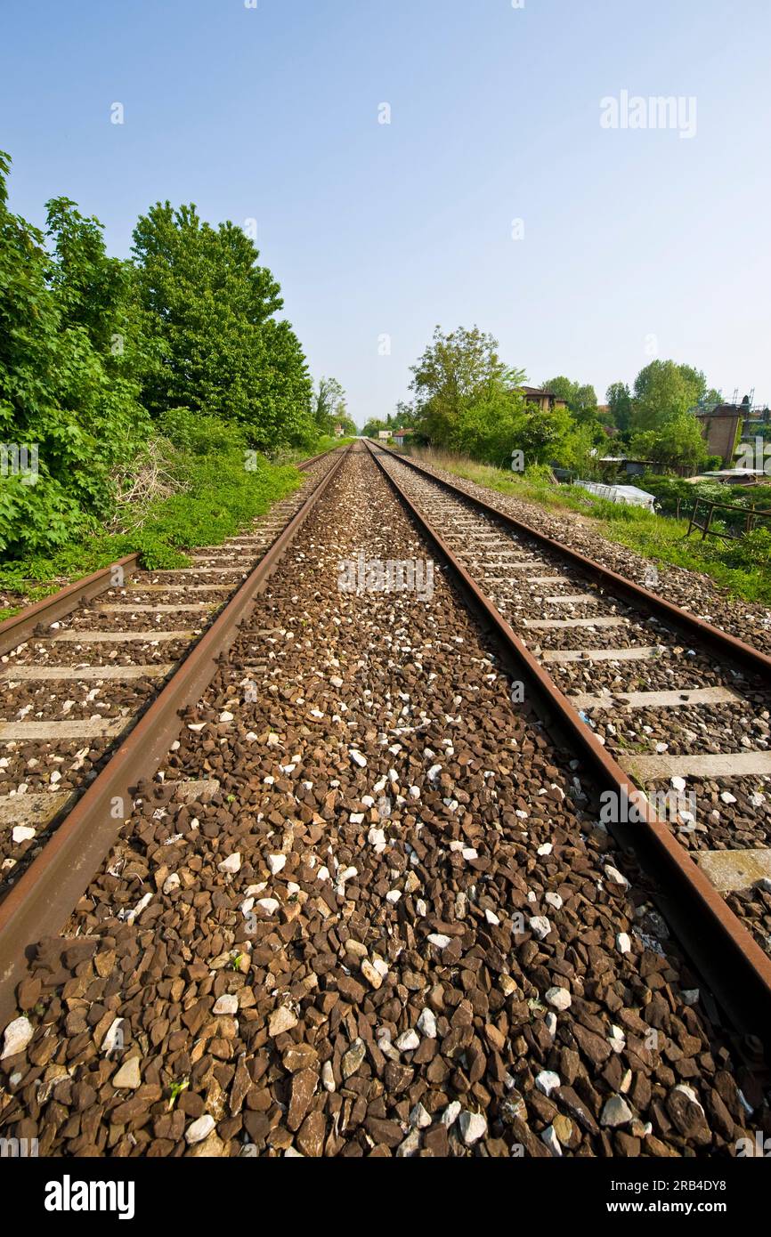 Railway railroad railways hi-res stock photography and images - Alamy