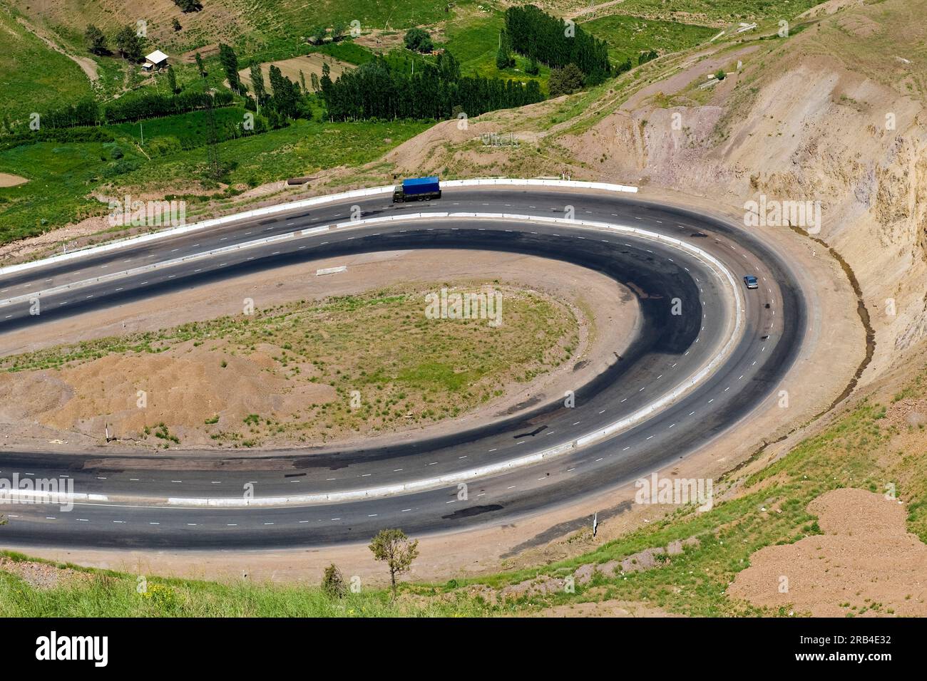 Uzbekistan, Kamchik pass, landscape Stock Photo Alamy