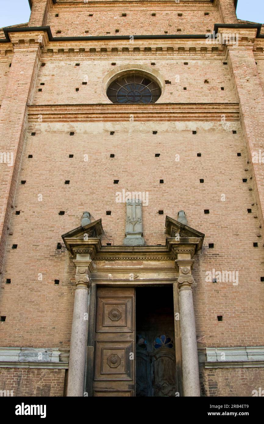 Italy, Emilia Romagna, Piacenza, San Sepolcro church Stock Photo