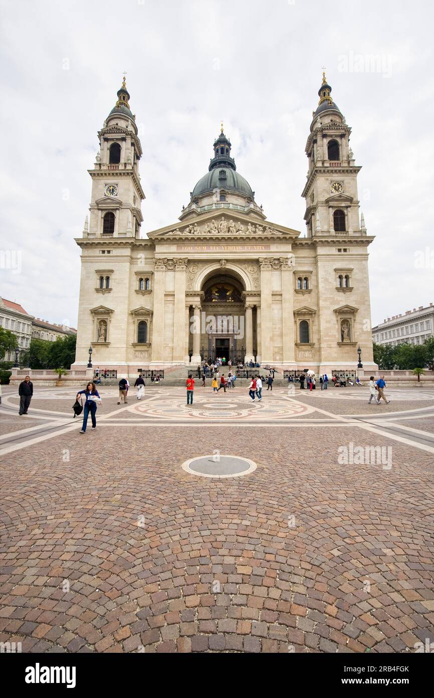 Hungary, Budapest, St Stephen's basilica Stock Photo