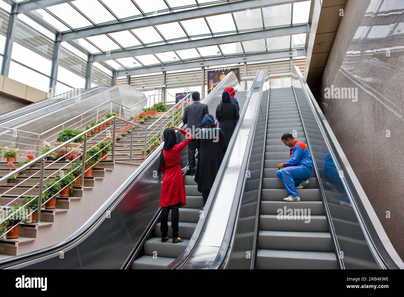 Iran. Tehran. Milad tower centre Stock