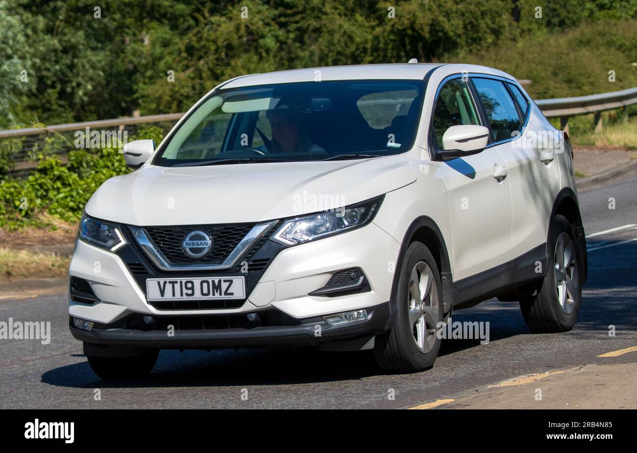 Brussels, Belgium, Jan 2020 Nissan Qashqai, Brussels Motor Show, 2nd  generation, J11, compact crossover SUV produced by Japanese Nissan Stock  Photo - Alamy