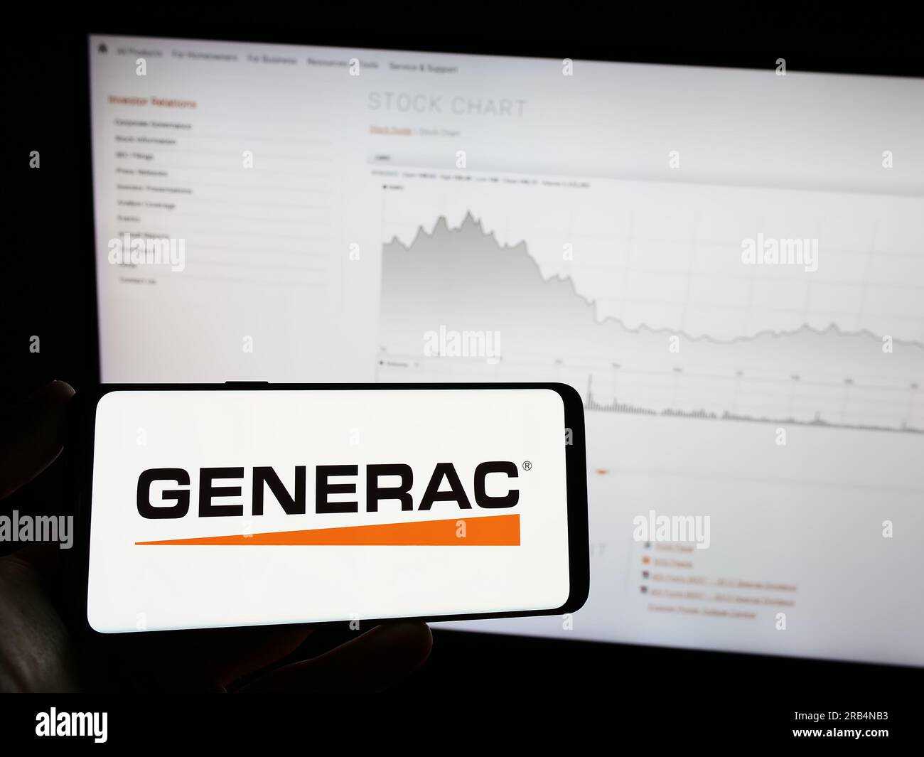 Generac logo hires stock photography and images Alamy