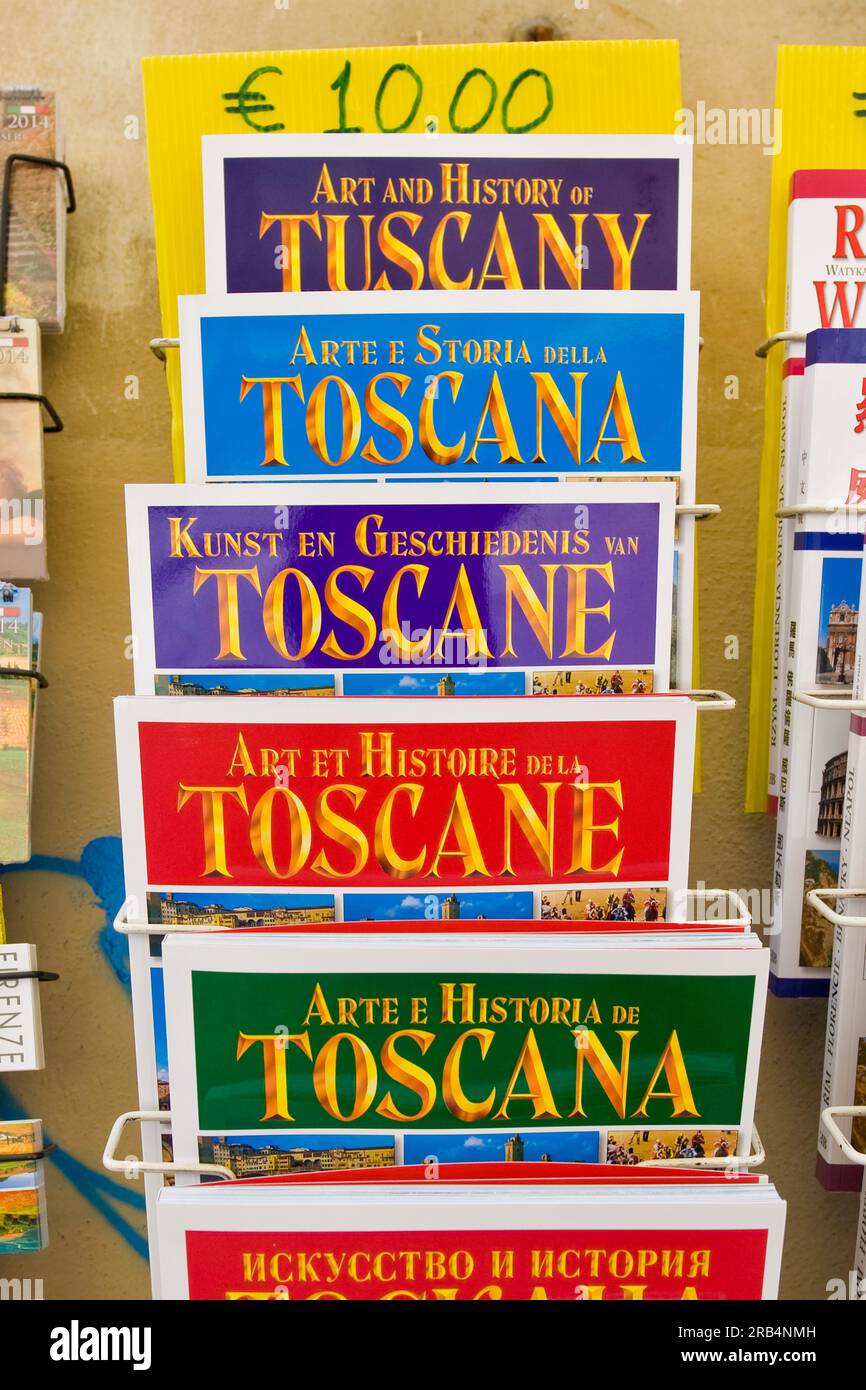 Tour guide. Florence. Tuscany Stock Photo Alamy