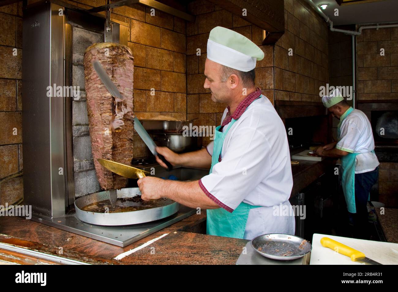 Traditional kebab. Istanbul. Turkey Stock Photo - Alamy
