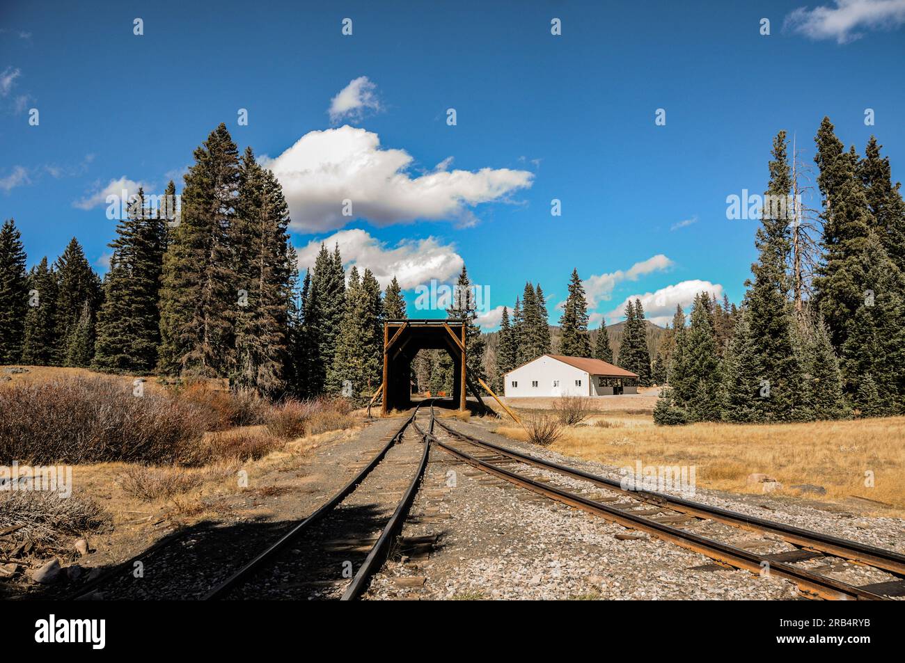 Cumbres and Toltec scenic railroad, New Mexico Stock Photo - Alamy