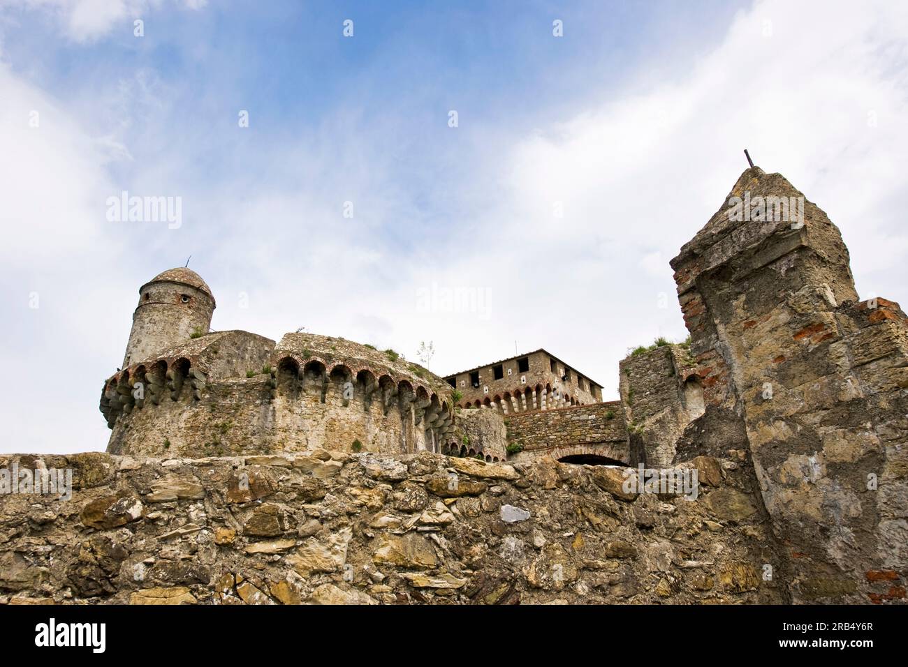 Sarzanello fortress hi-res stock photography and images - Alamy