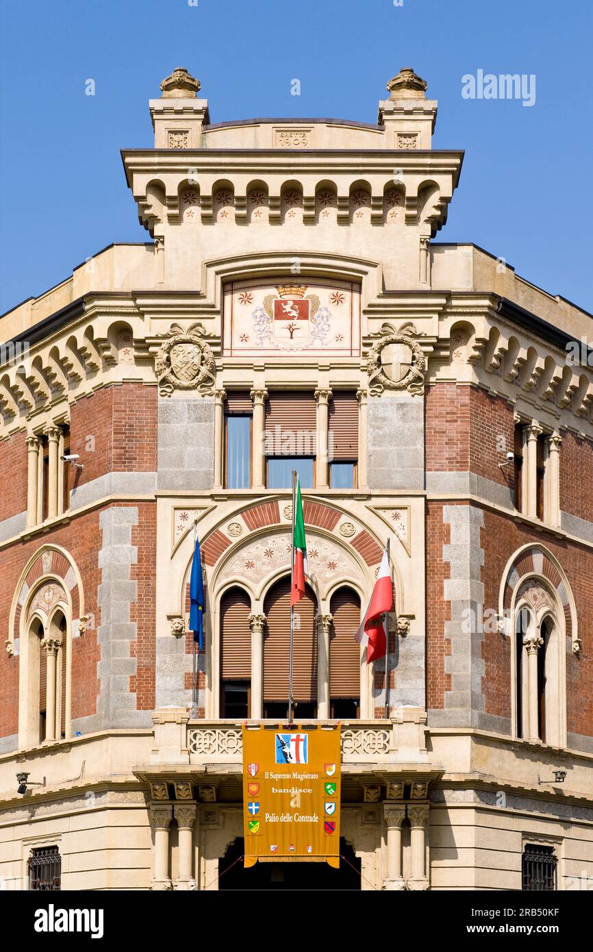 Building of the municipality. legnano. Lombardy. Italy Stock Photo