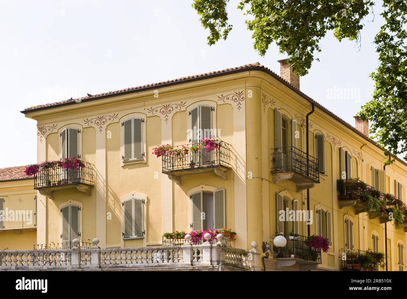 Asti. Piedmont. Italy Stock Photo