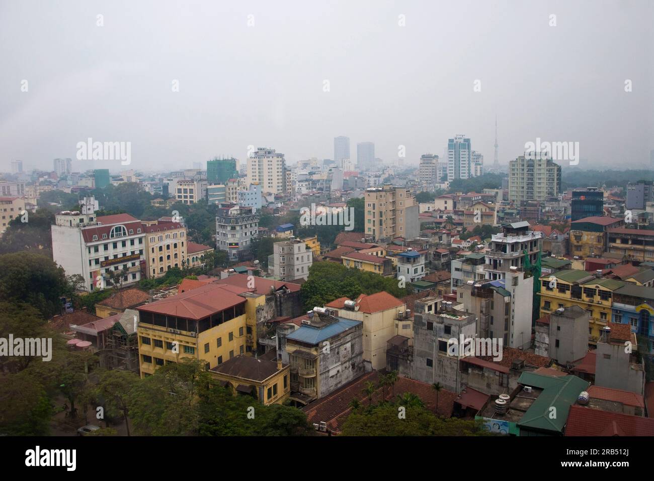 View. Hanoi. Vietnam Stock Photo