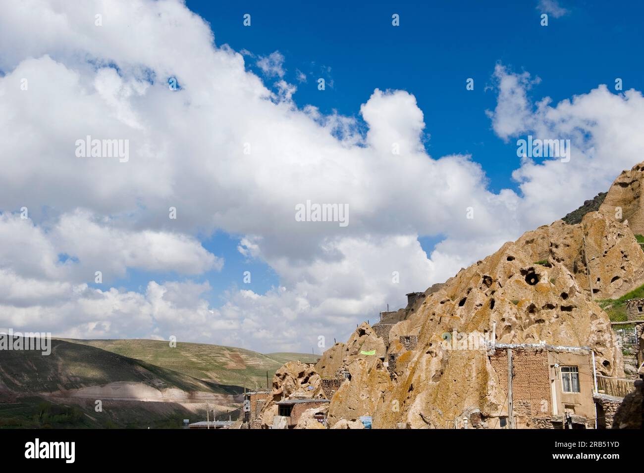 Iran. Azerbaijan region. Kandovan Stock Photo