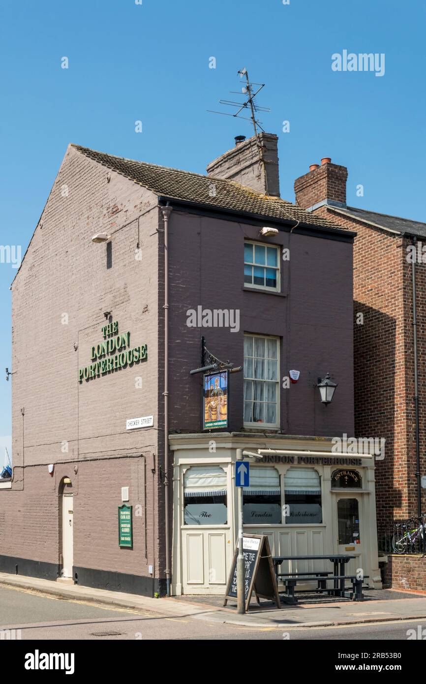 The London Porterhouse public house on London Road, King's Lynn Stock