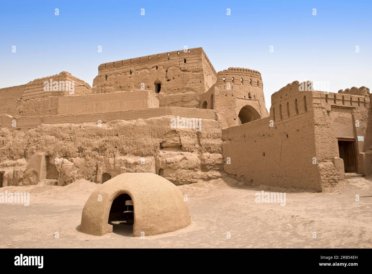 Asia. Iran. Meybod. Narin Qal'eh castle Stock Photo