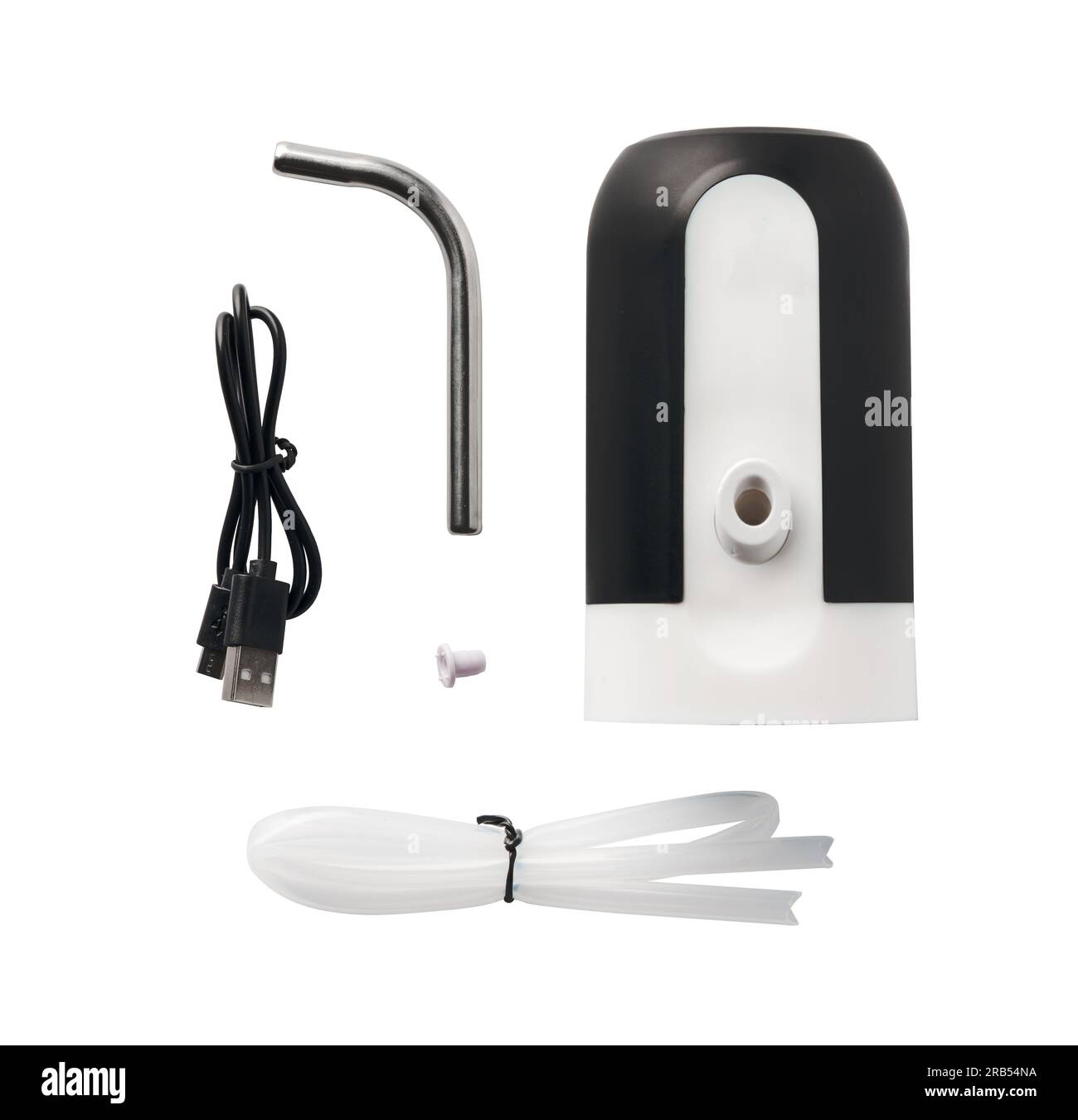 Electric water cooler pump on the white background Stock Photo Alamy