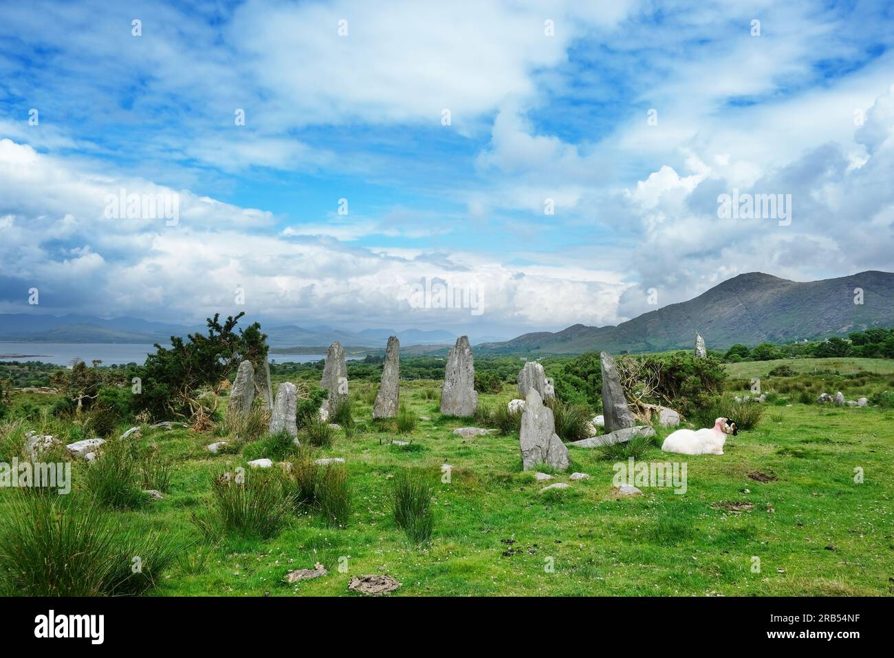 Ardgroom Stone Circle, County Cork, Ireland - John Gollop Stock Photo