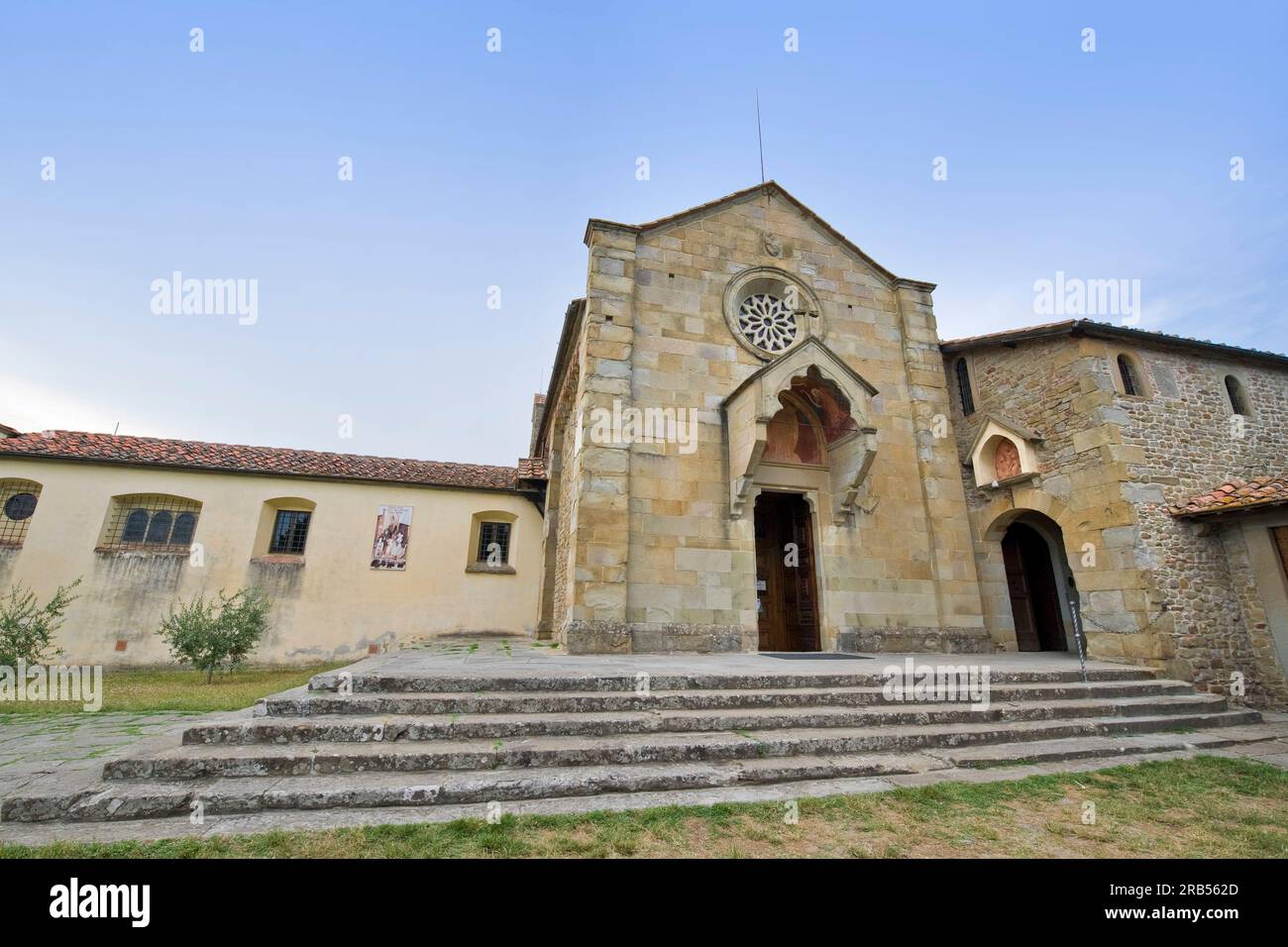 Convento di san francesco. fiesole Stock Photo