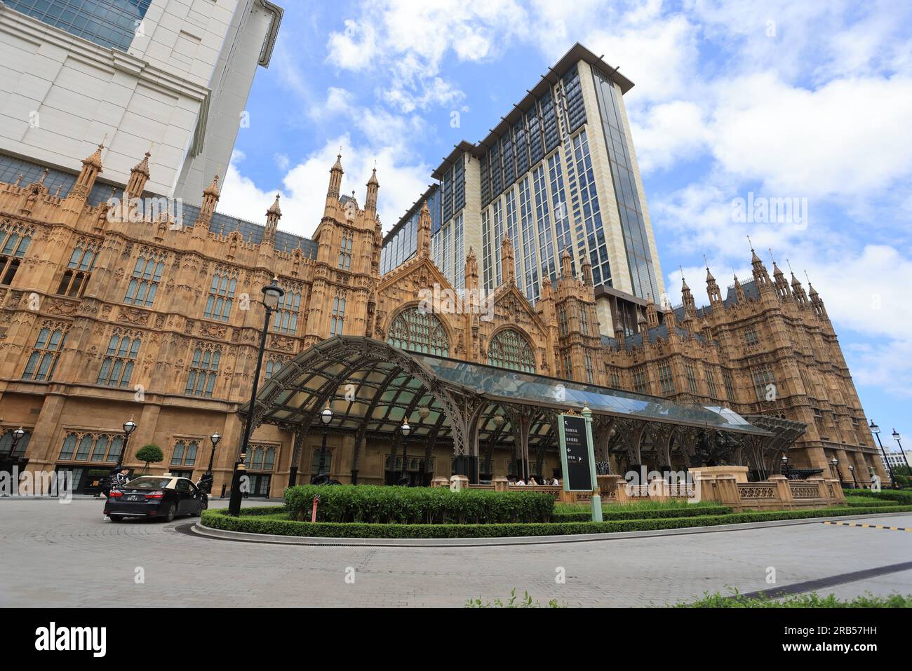 exterior of The Londoner Macao it is the casino and resort with London exterior of The Londoner Macao it is the casino and resort with London