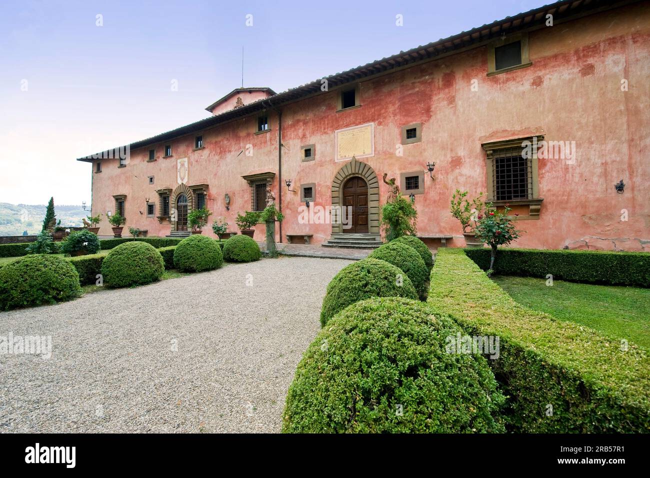 Vignamaggio. Greve in chianti. Tuscany Stock Photo