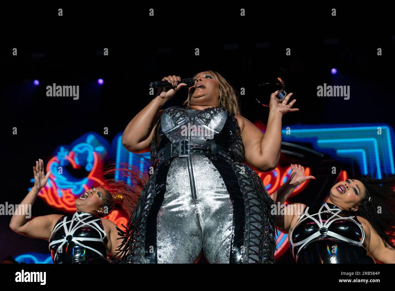 Lkzzz Rapper Madrid, Spain. 06th July, 2023. Melissa Viviane Jefferson, better known ...