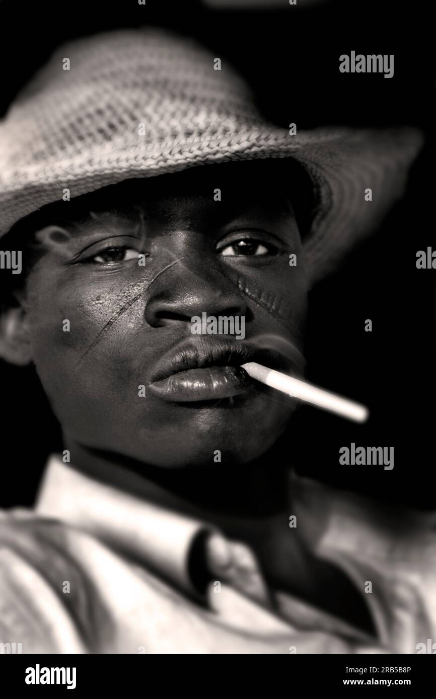 Young Man. Nanoro. Burkina Faso. Africa Stock Photo