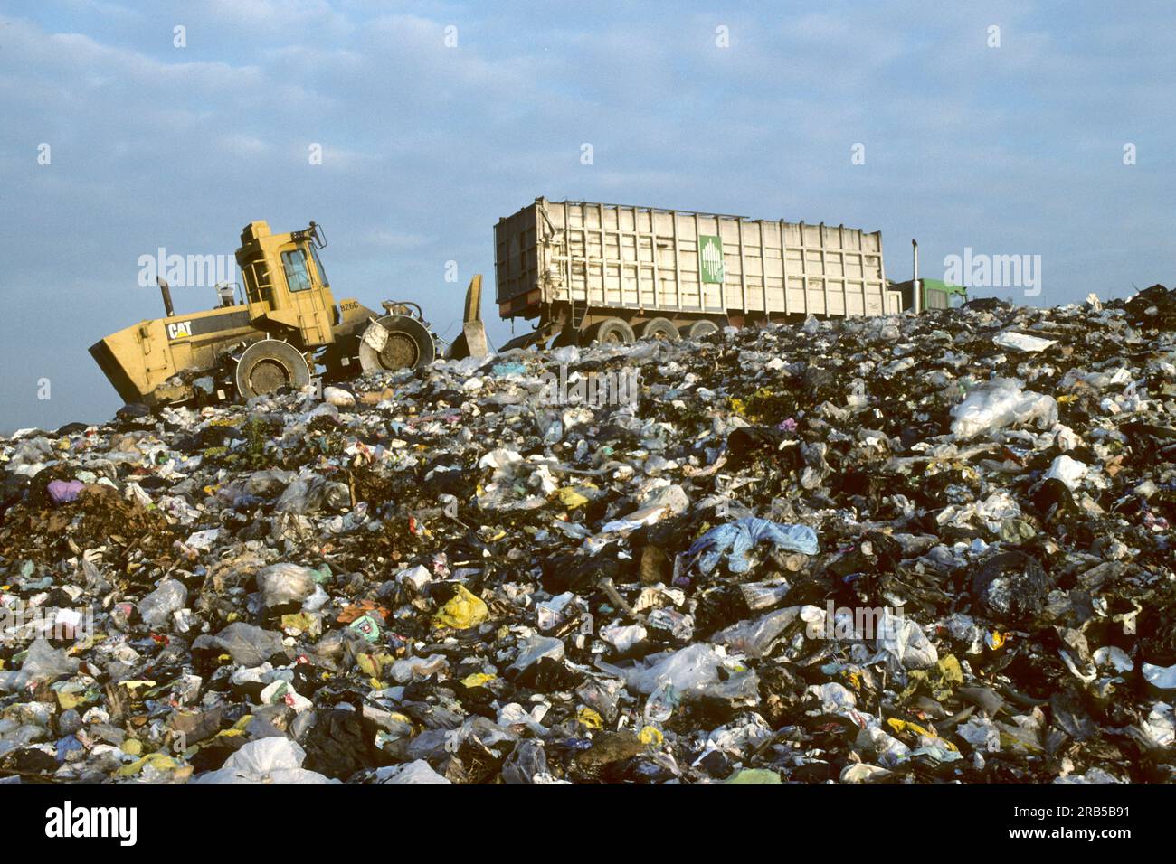 Dumping in Cerro Maggiore. Lombardia. Italy Stock Photo