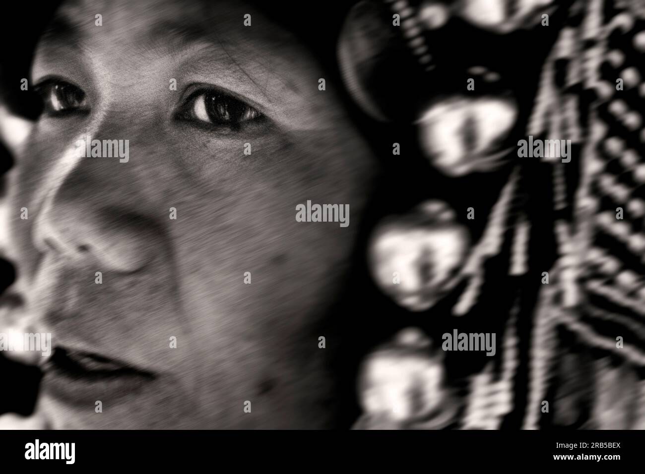 Asian eyes woman portrait hi-res stock photography and images - Alamy