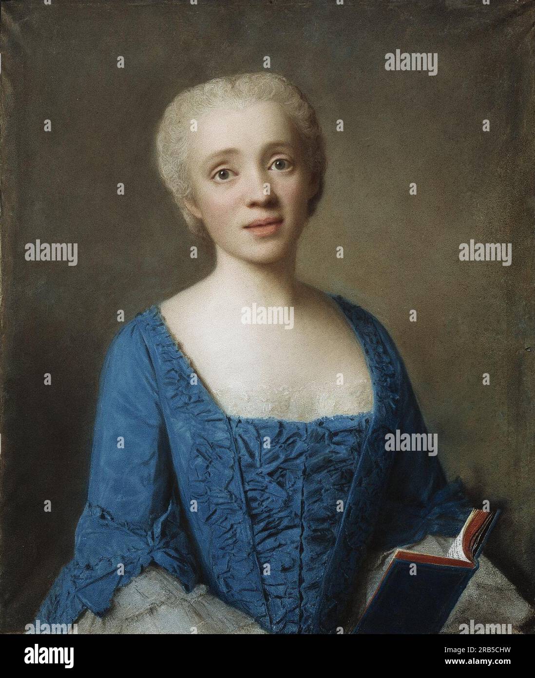 Marie-Rose de Larlan de Kercadio de Rochefort 1750 by Jean-Étienne ...