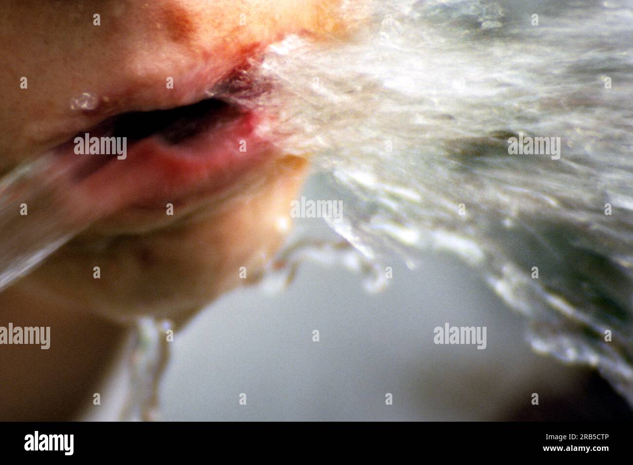 Drinking Water Stock Photo