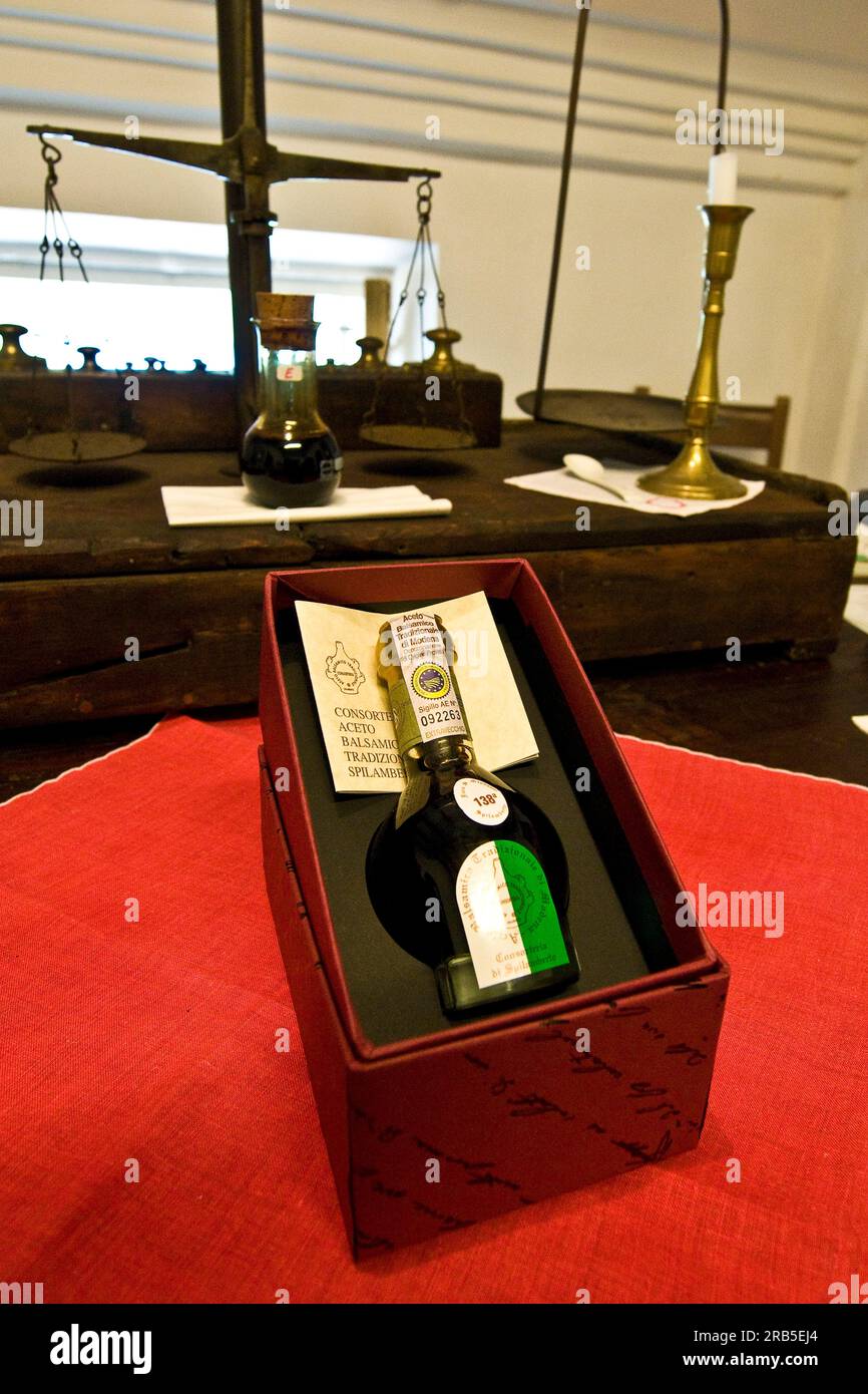 Acetaia. Museo Del Balsamico Tradizionale. Spilamberto. Emilia Romagna. Italy Stock Photo
