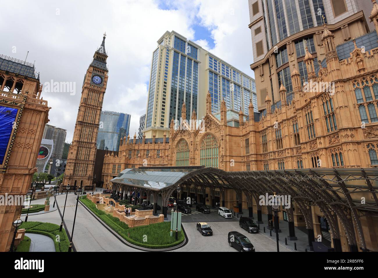 exterior of The Londoner Macao it is the casino and resort with London exterior of The Londoner Macao it is the casino and resort with London