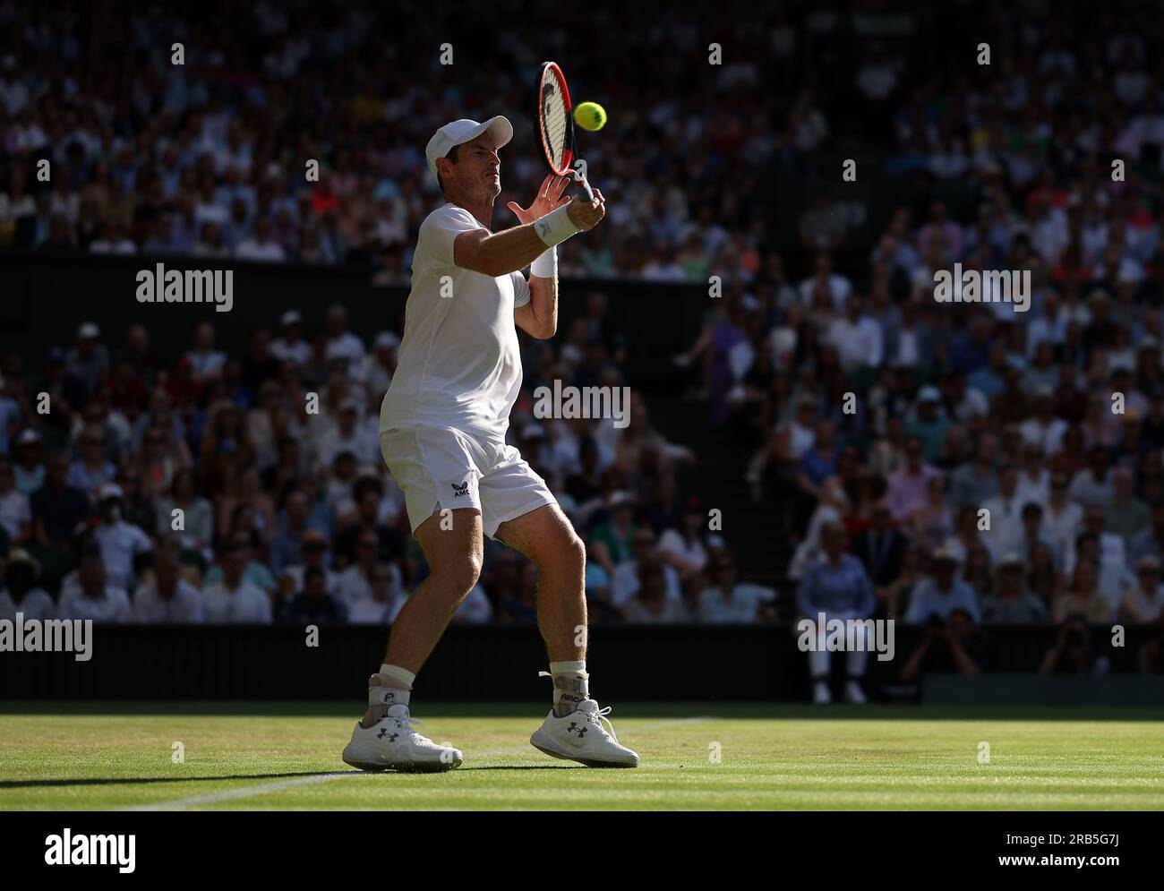 Andy Murray In Action Against Stefanos Tsitsipas not Pictured On Day andy-murray-in-action-against-stefanos-tsitsipas-not-pictured-on-day