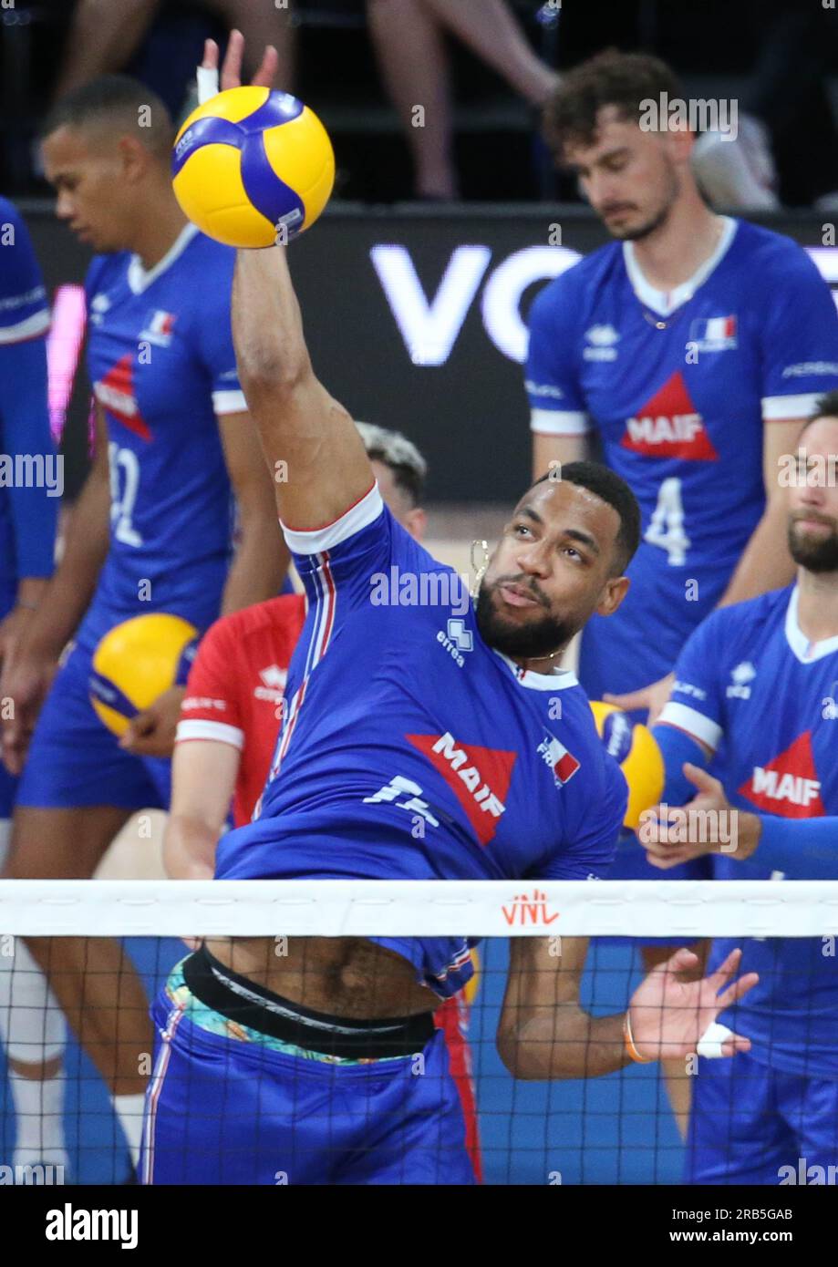 Daryl Bultor of France during the Volleyball Nations League 2023