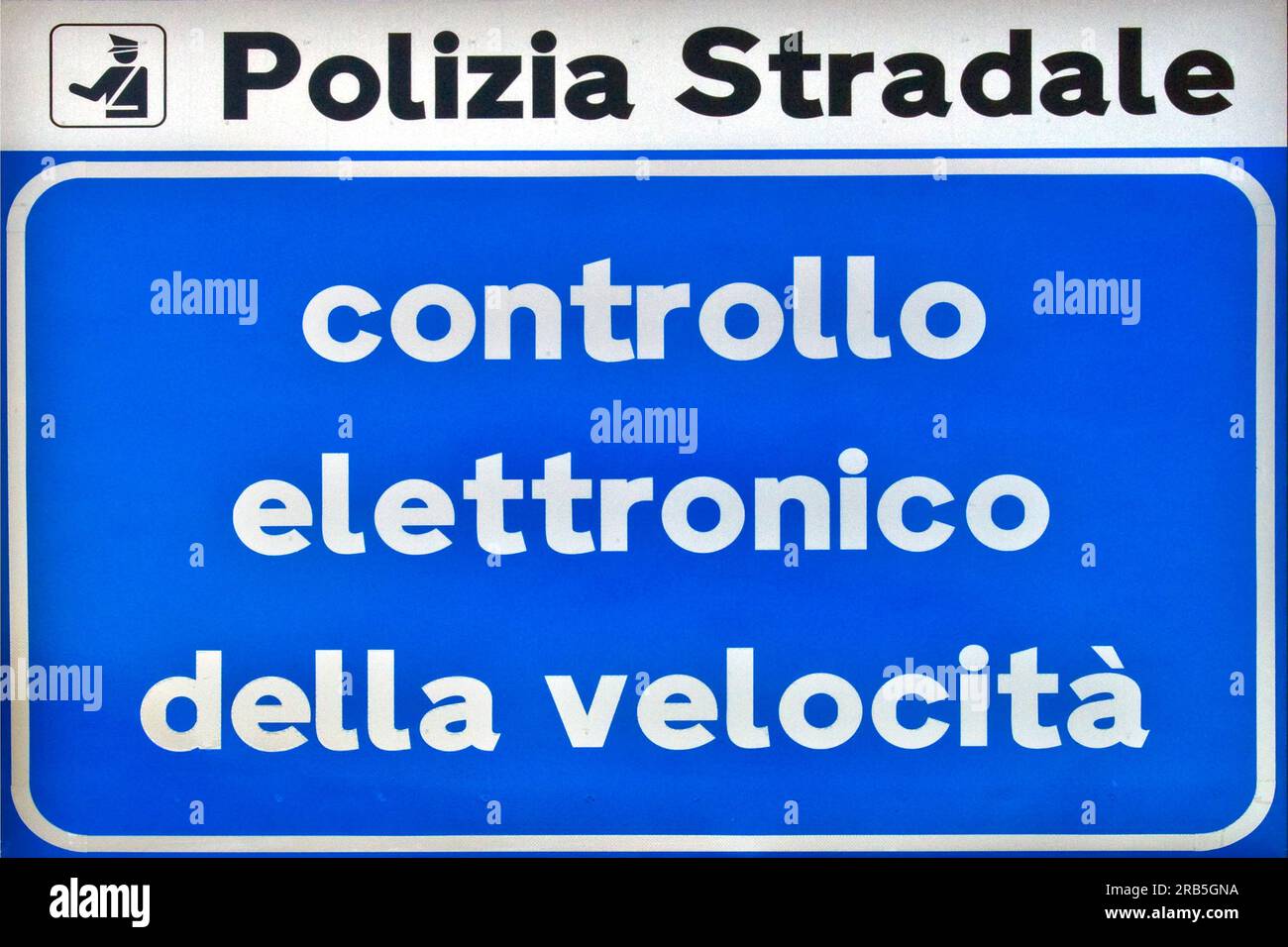 Traffic Police. Veicle Speed Sensor Stock Photo Alamy