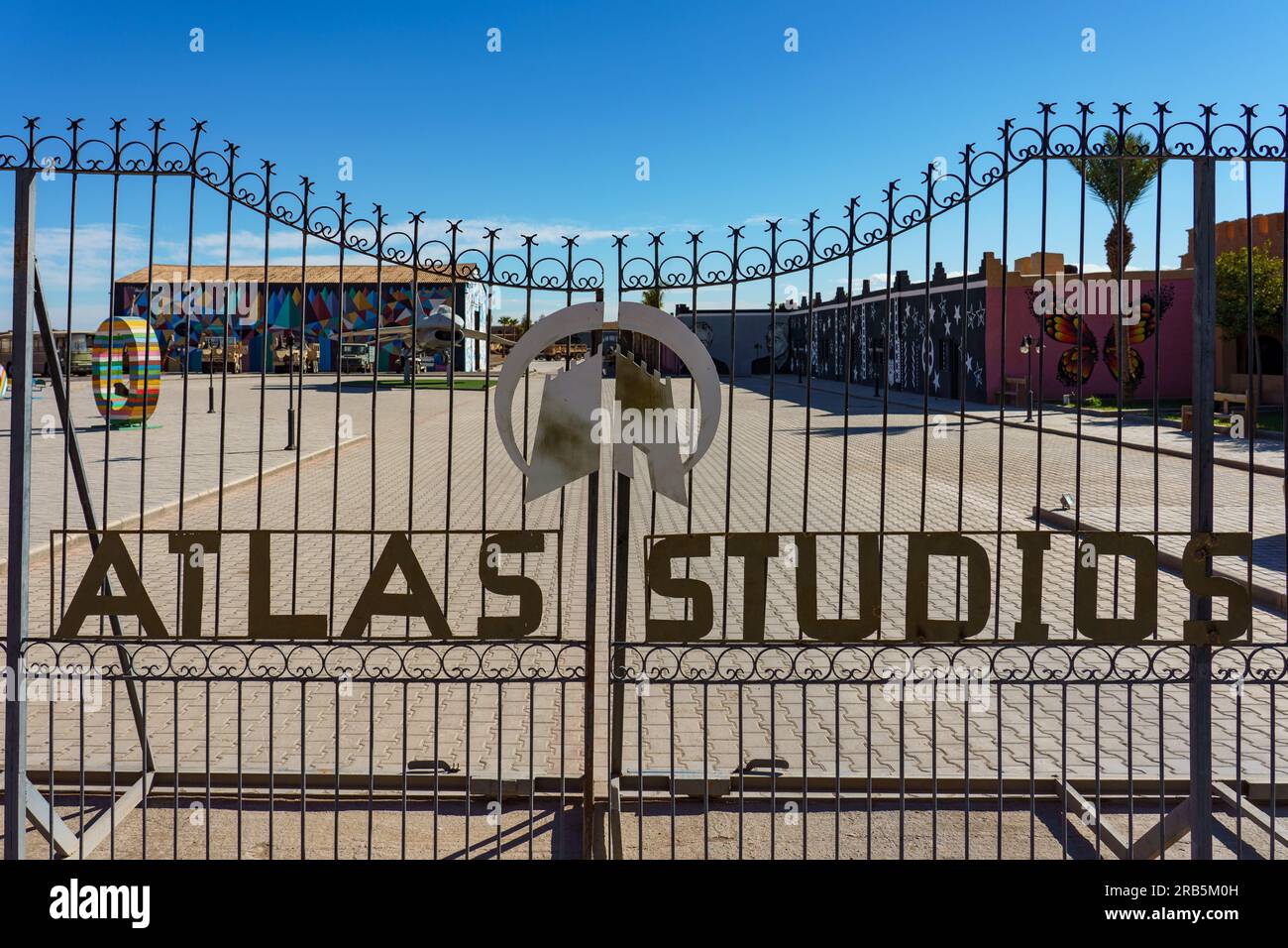 Morocco. Ouazazate. Atlas Film Studios is the largest film studio in