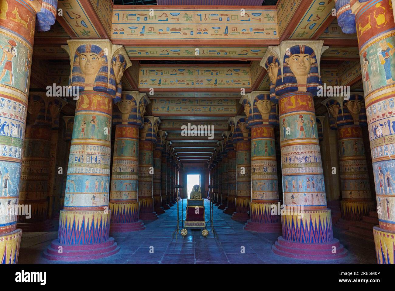Morocco. Ouazazate. Atlas Film Studios is the largest film studio in