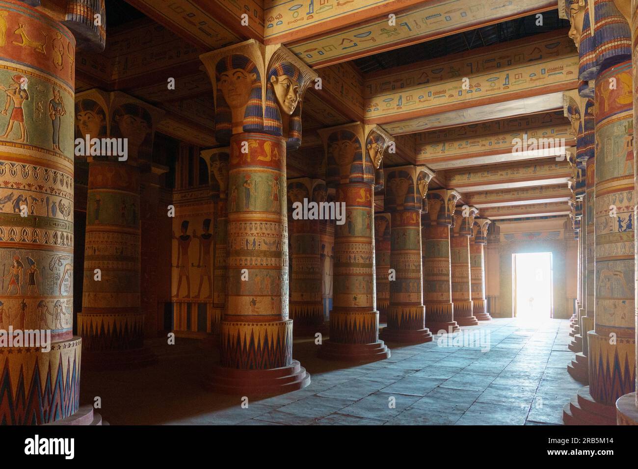 Morocco. Ouazazate. Atlas Film Studios is the largest film studio in