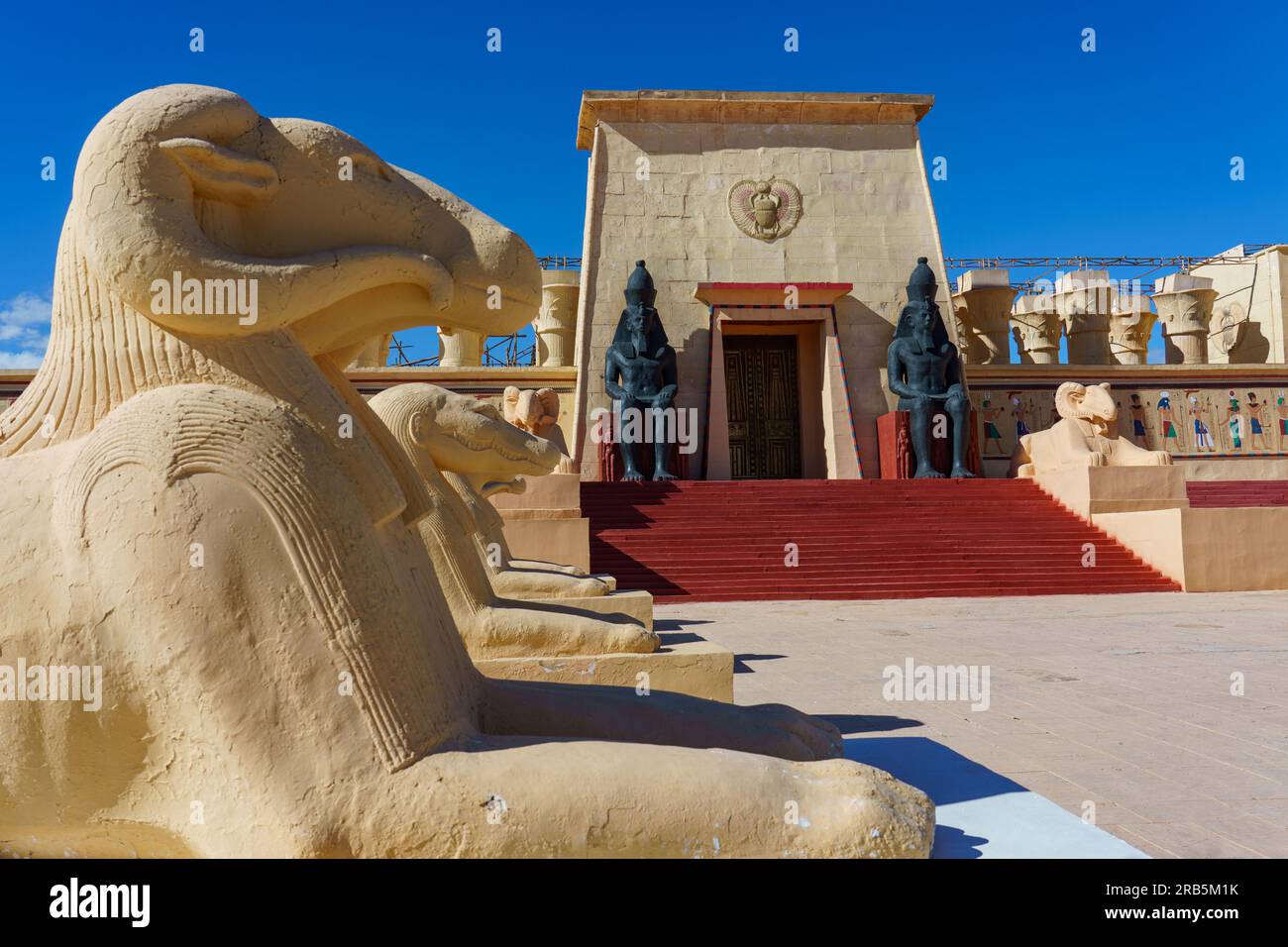 Morocco. Ouazazate. Atlas Film Studios is the largest film studio in