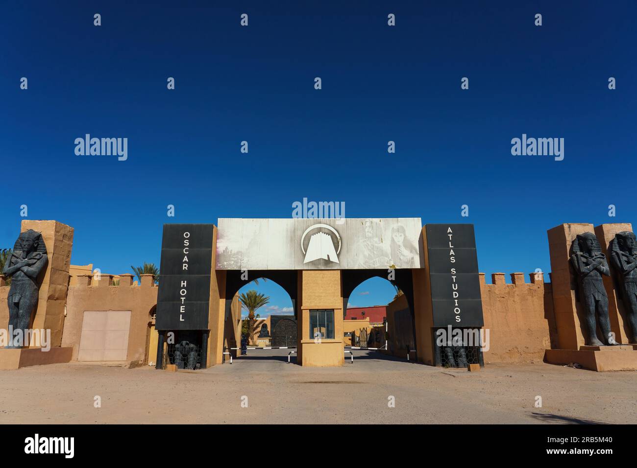 Morocco. Ouazazate. Atlas Film Studios is the largest film studio in