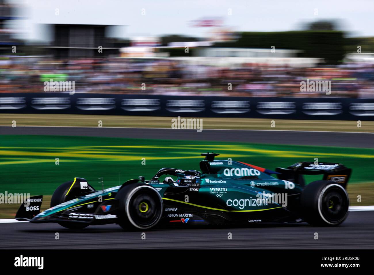 Silverstone, UK. 07th July, 2023. Lance Stroll (CDN) Aston Martin F1 ...