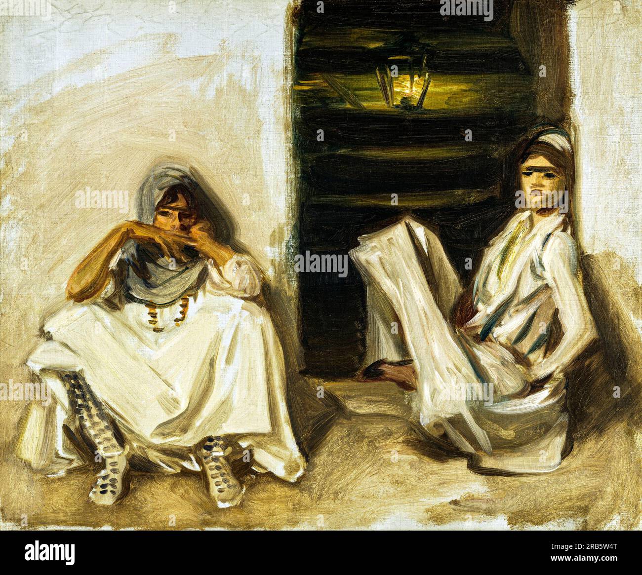 Women original artwork painting hi-res stock photography and images - Alamy