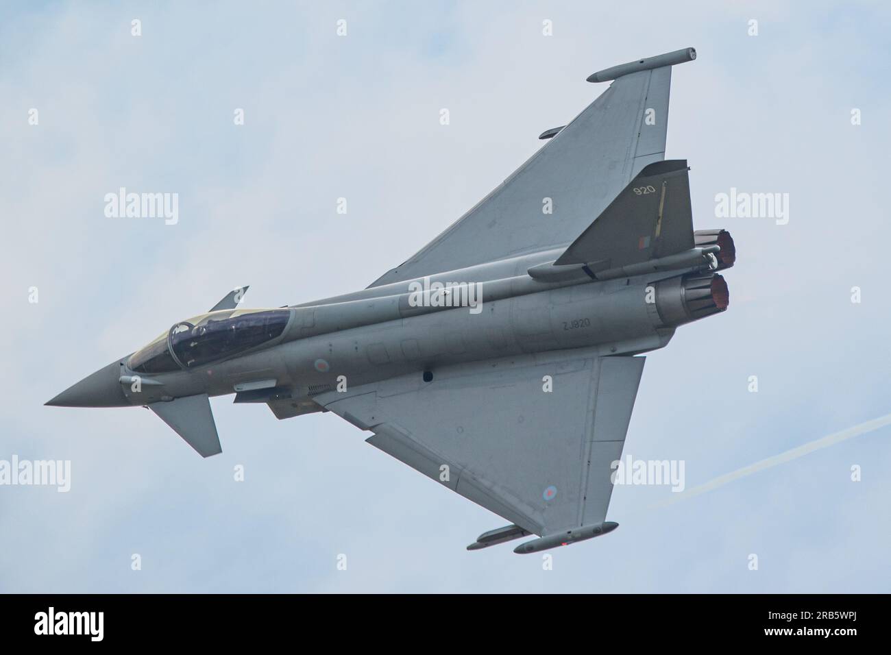 Royal Air Force Eurofighter Typhoon FGR4 at RAF Cosford Air Show 2023