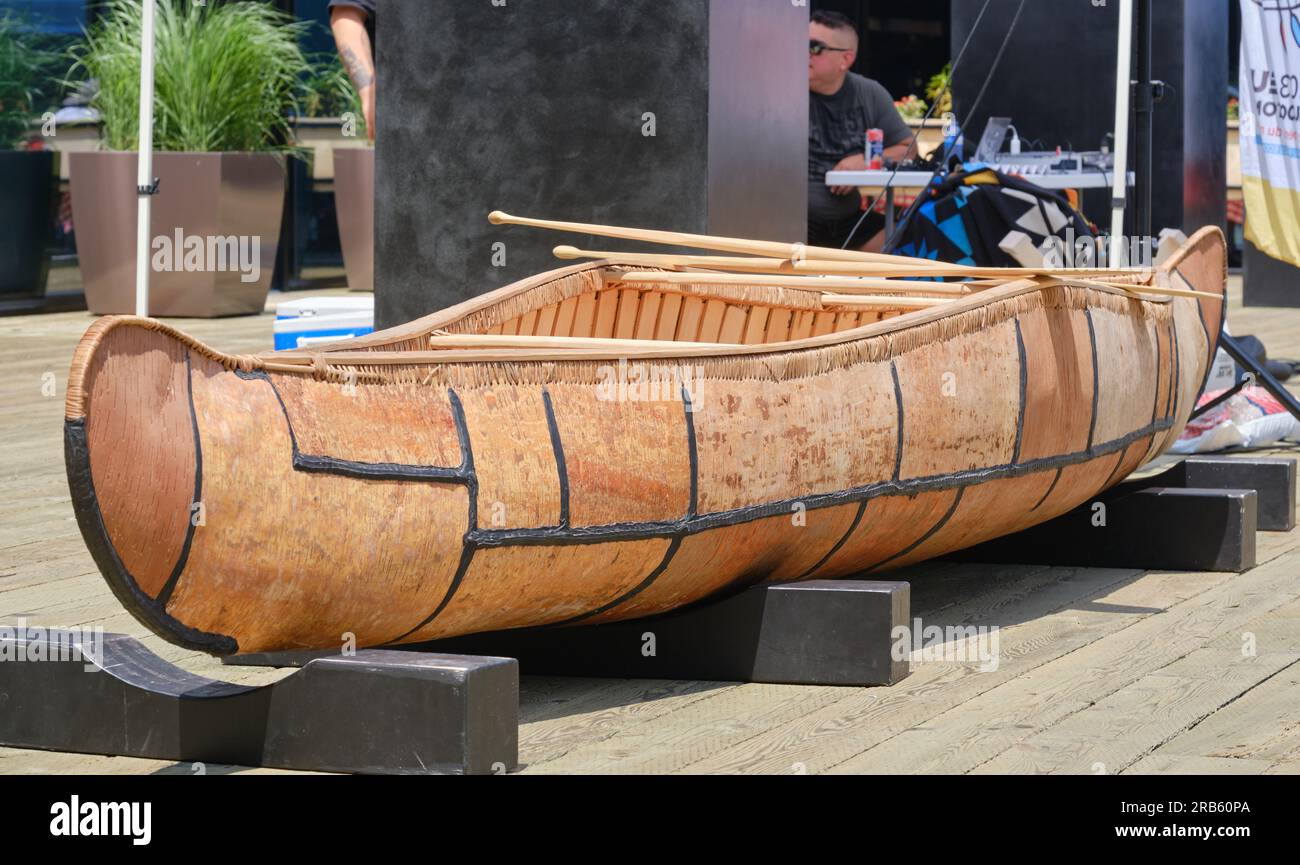 Halifax, Nova Scotia, Canada. July 7th, 2023. Kjipuktuk the last stage of the