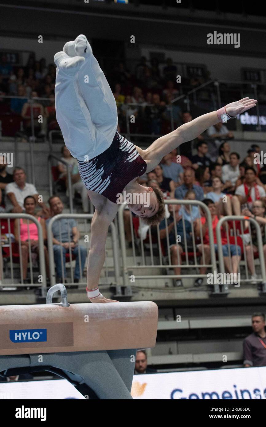 Pascal BRENDEL, KTV Wetzlar, pommel horse gymnastics campaign, men's