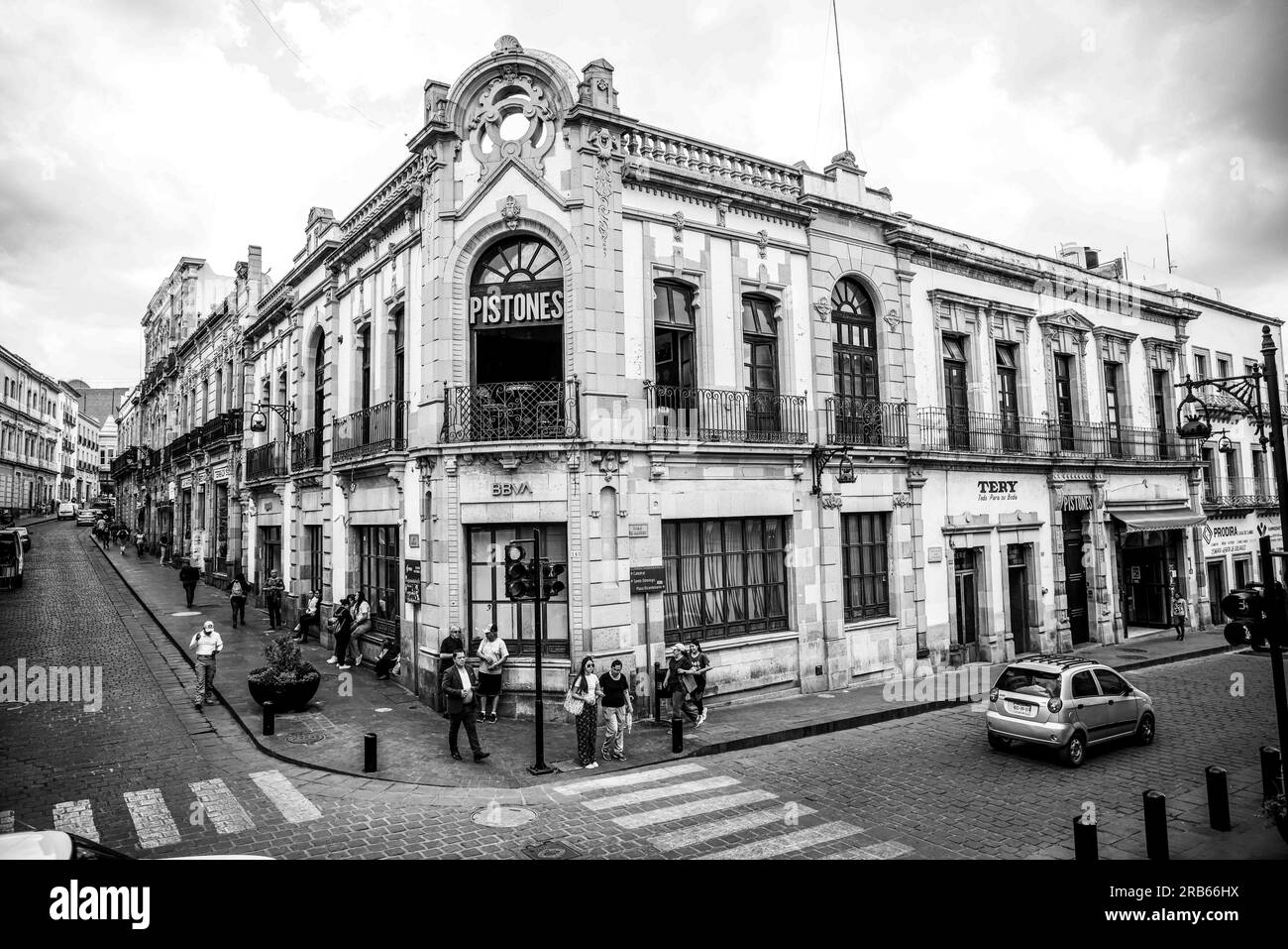 Zacatecas Mexico. Colonial zone of the capital city of the state of