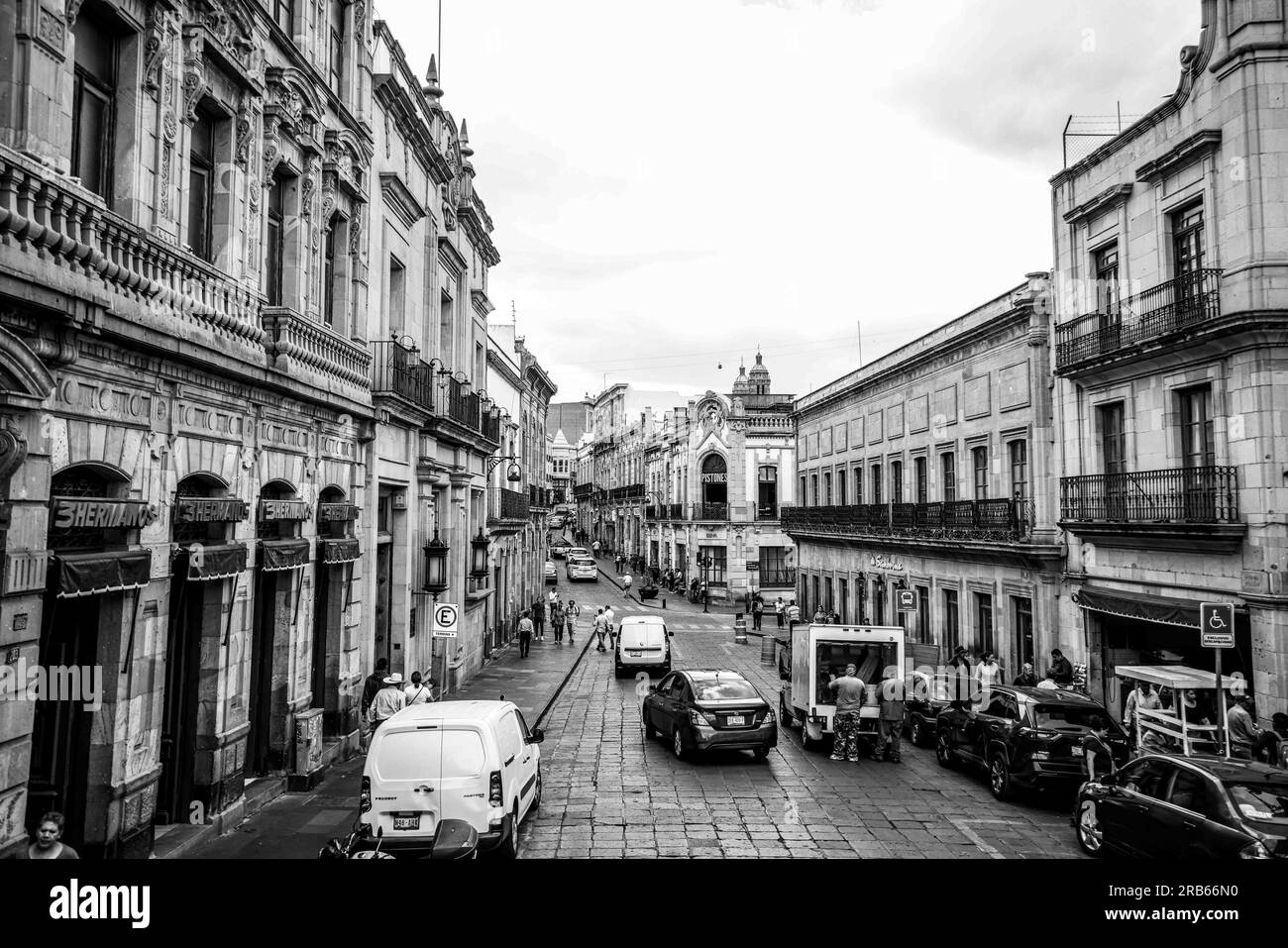 Zacatecas Mexico. Colonial zone of the capital city of the state of