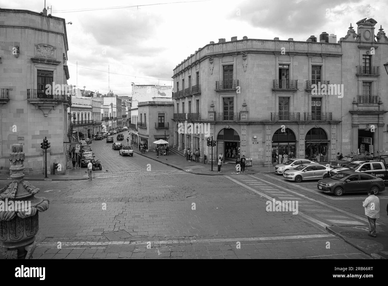 Zacatecas Mexico. Colonial zone of the capital city of the state of